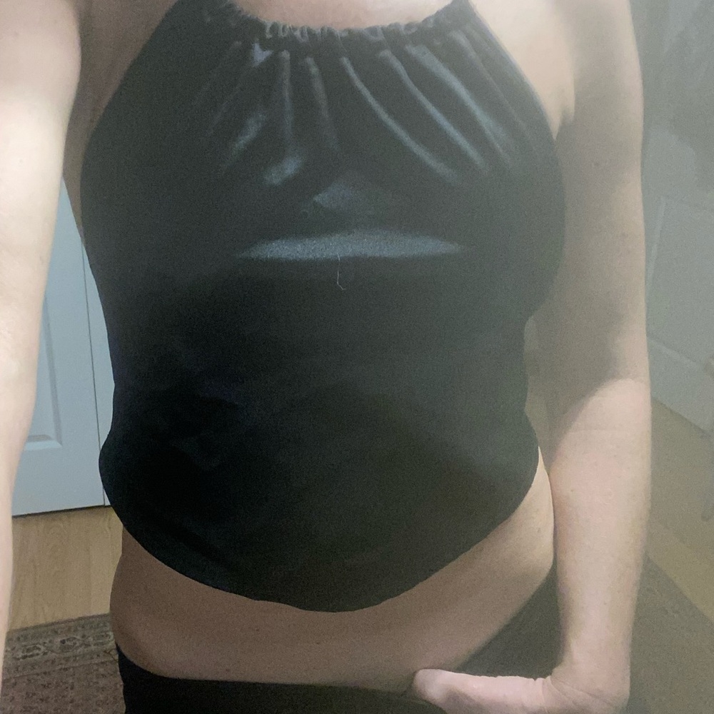 Wet Seal Elegant Black Top